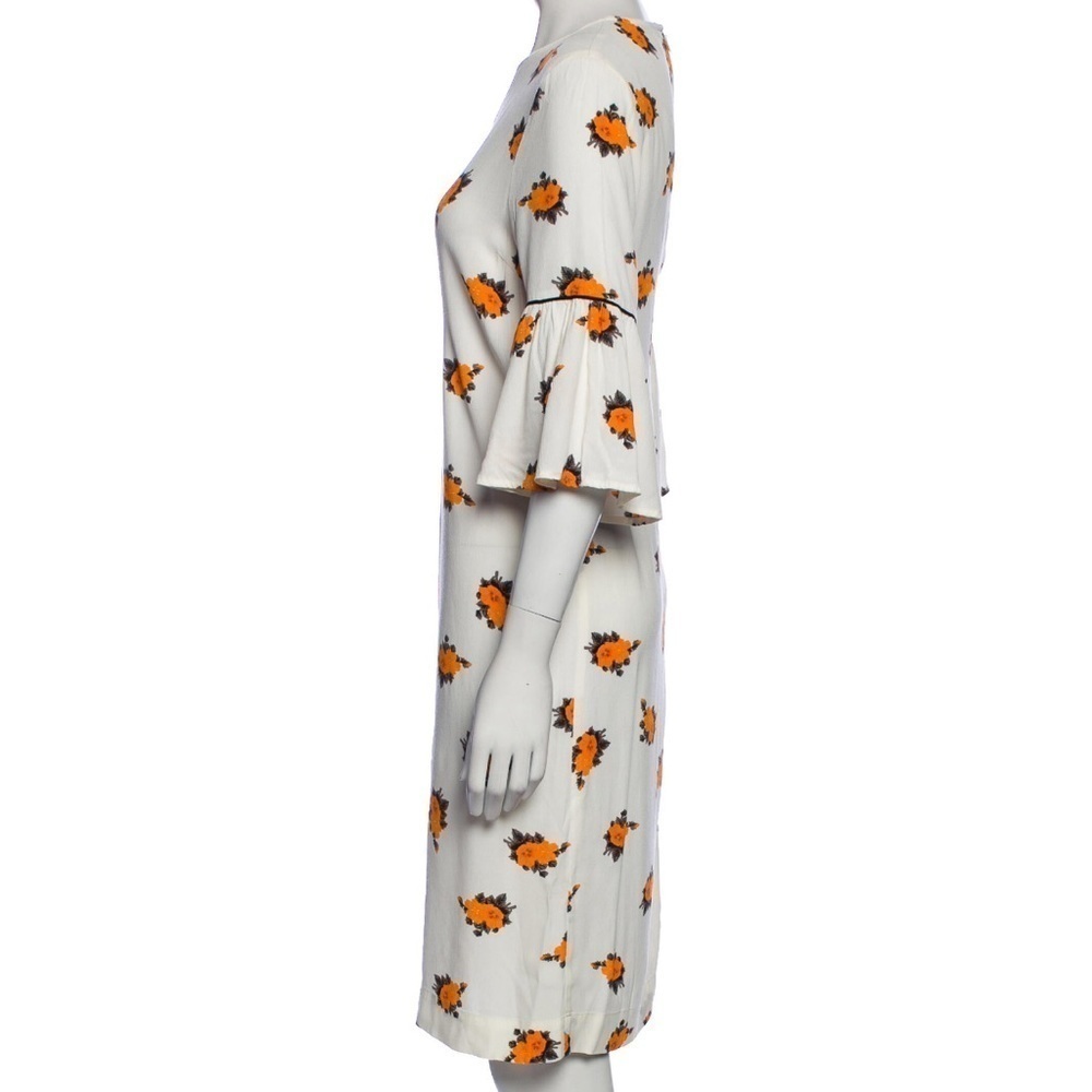 ganni Printed Knee Length Dress - Picture 2 of 3